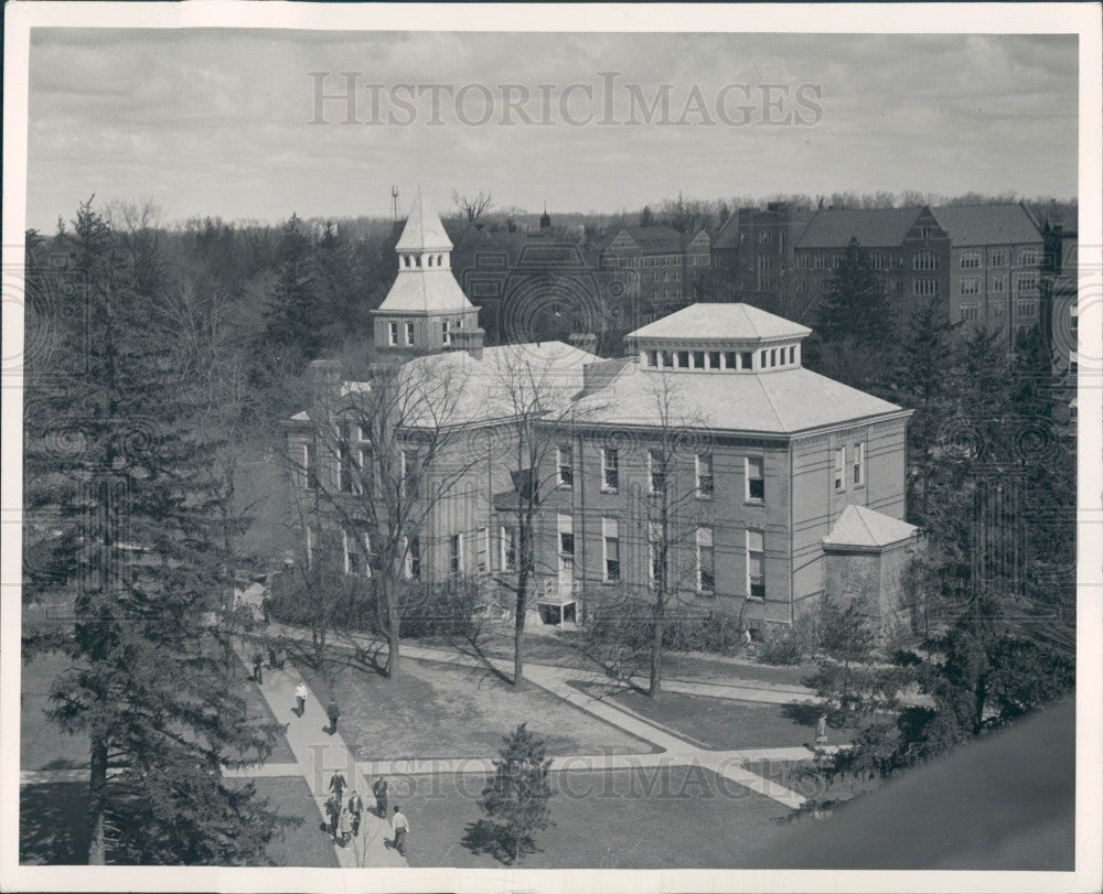 1939 Michigan State Admin Bldg Press Photo - Historic Images