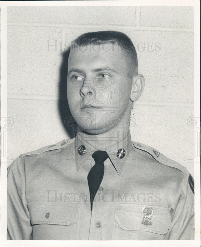 1959 Detroit Soldier of Year Clarence Smith Press Photo - Historic Images