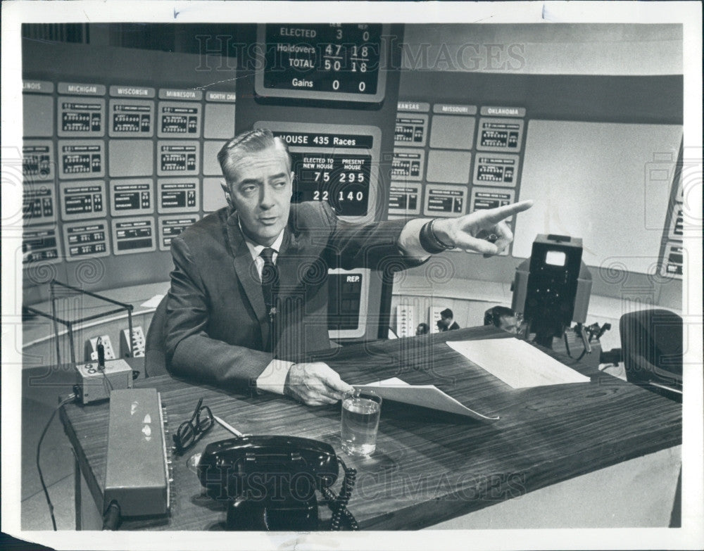 1968 Journalist Howard Smith Press Photo - Historic Images