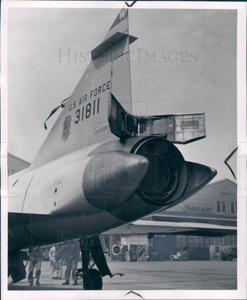 1956 US Air Force F-102 Press Photo - Historic Images