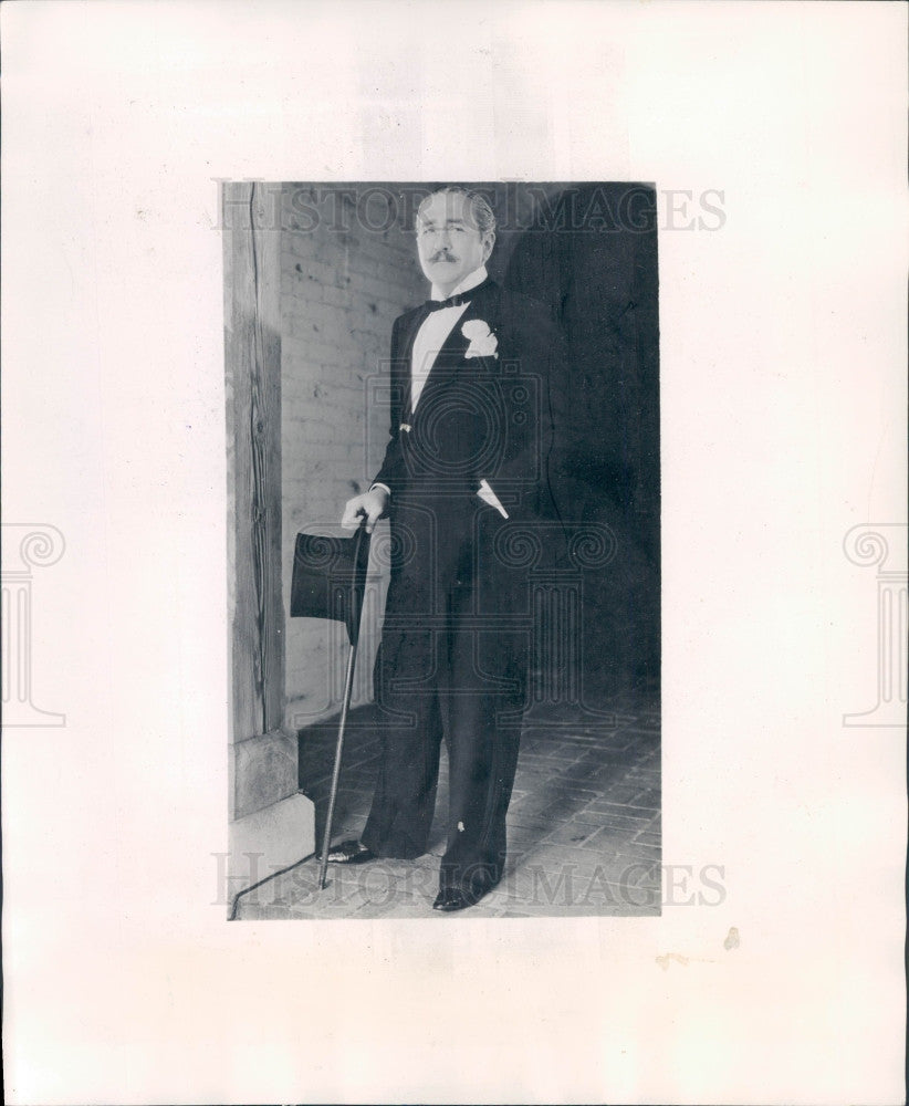 1939 Actor Adolphe Menjou Press Photo - Historic Images