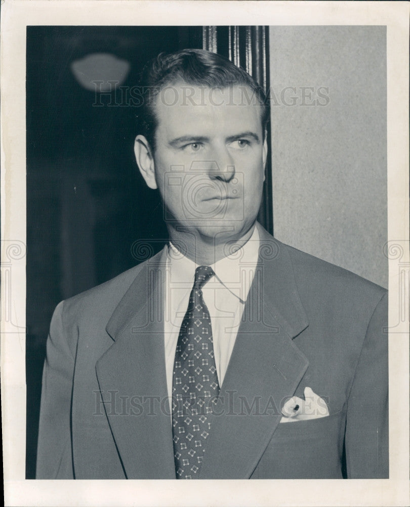 1952 Embezzler Aviator Chas N. Smith Press Photo - Historic Images