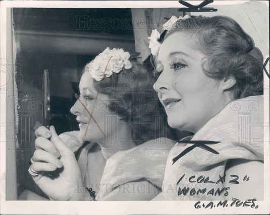 1938 Actress Mildred Harris Press Photo - Historic Images