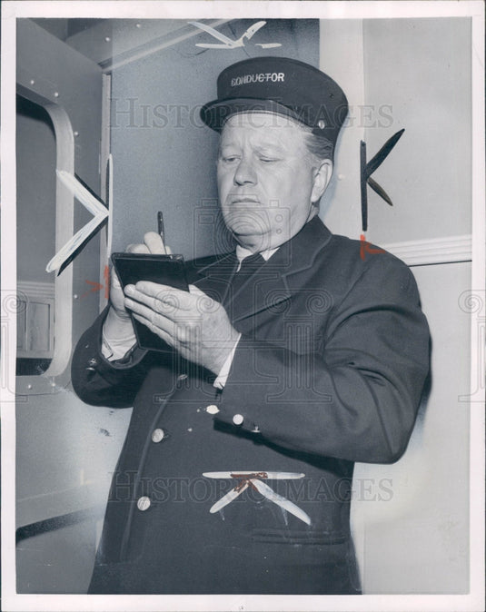 1957 Actor Ed Buchanan Press Photo - Historic Images