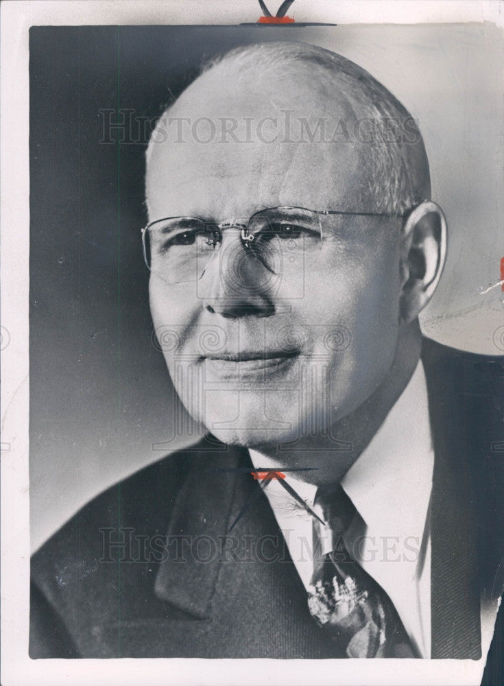 1953 Dr. Walter C. Alvarez Press Photo - Historic Images