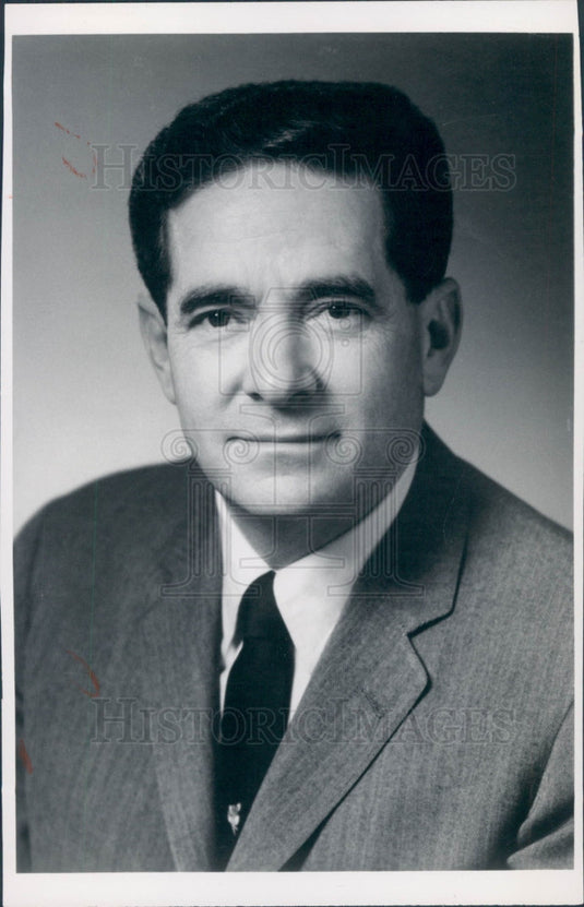 1967 Civil Rights Activist Morris B. Abram Press Photo - Historic Images