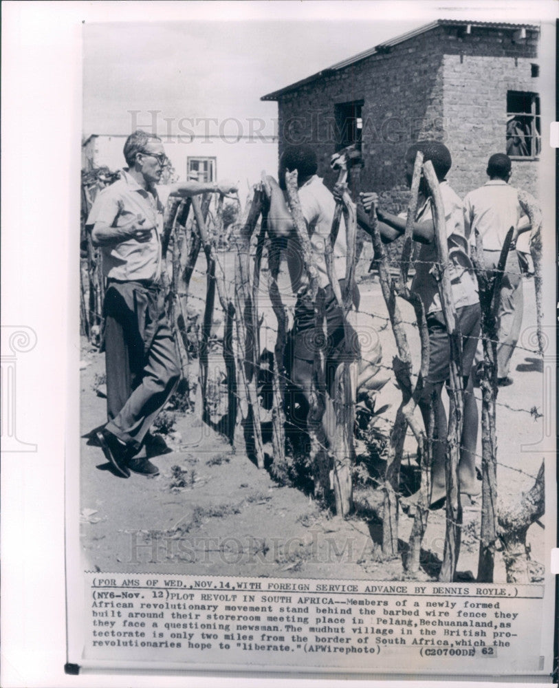 1962 African Revolutionary Movement Press Photo - Historic Images