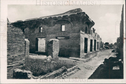 1937 Ostia Italy Press Photo - Historic Images