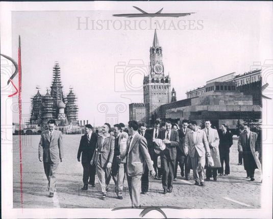 1956 Red Square Moscow Russia Press Photo - Historic Images