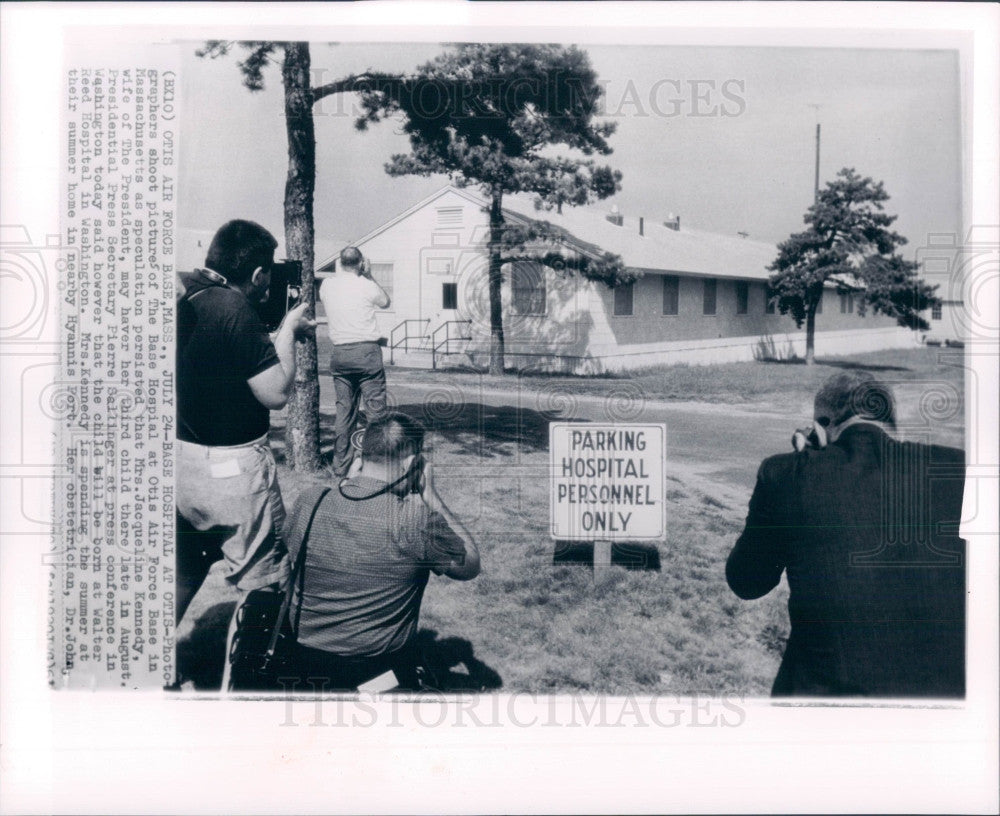 1963 Otis Air Force Hospital Mass Press Photo - Historic Images