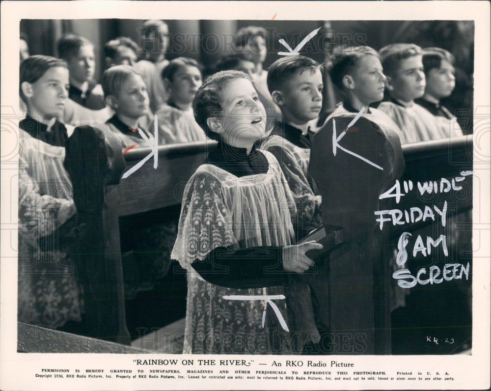 1937 Actor Bobby Breen Press Photo - Historic Images