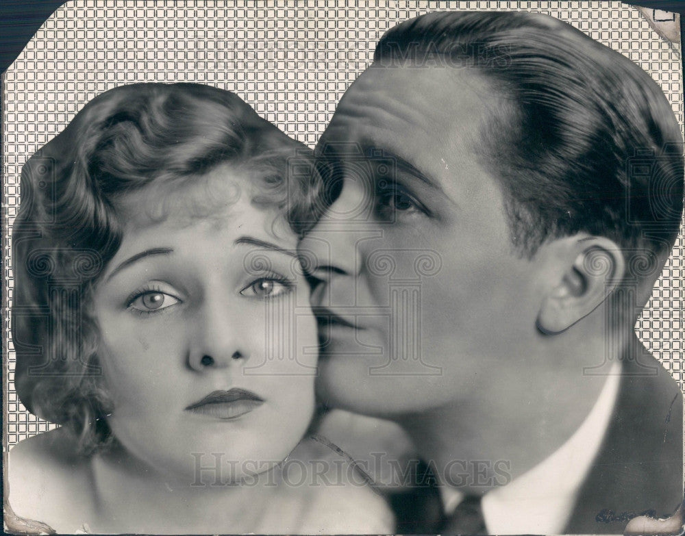 1929 Actors Lola Lane &amp; Paul Page Press Photo - Historic Images