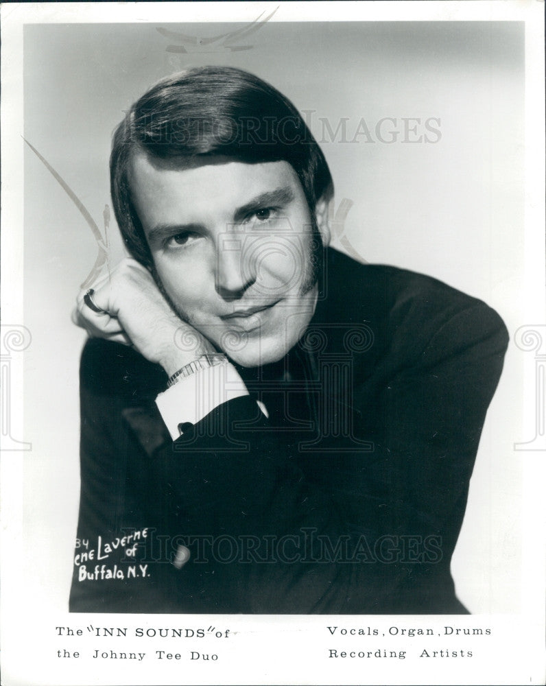 1971 Singer Johnny Tee Press Photo - Historic Images