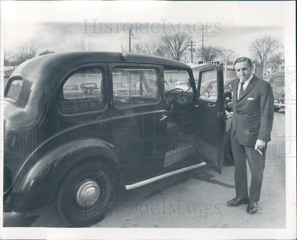 1969 Great Britain Taxicab Press Photo - Historic Images