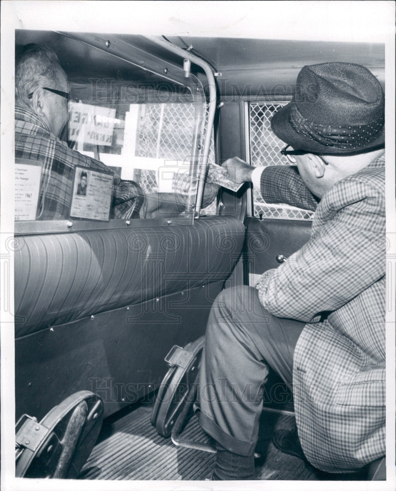 1967 Detroit Taxicab Press Photo - Historic Images