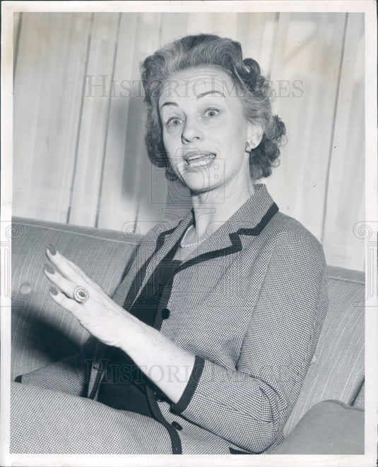 1960 Actress Jessica Tandy Press Photo - Historic Images