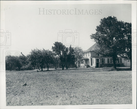1934 Detroit Howard Street Rescue Mission Press Photo - Historic Images