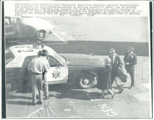 1974 Newspaper Magnate Randolph Hearst Press Photo - Historic Images