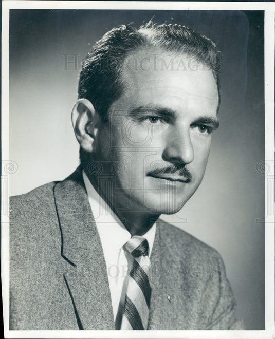 1965 Detroit Detrex Exec JC Smith Press Photo - Historic Images