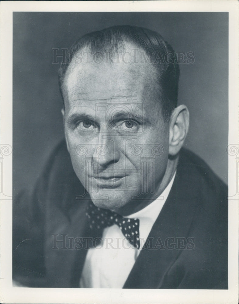 1953 Author Journalist H. Allen Smith Press Photo - Historic Images