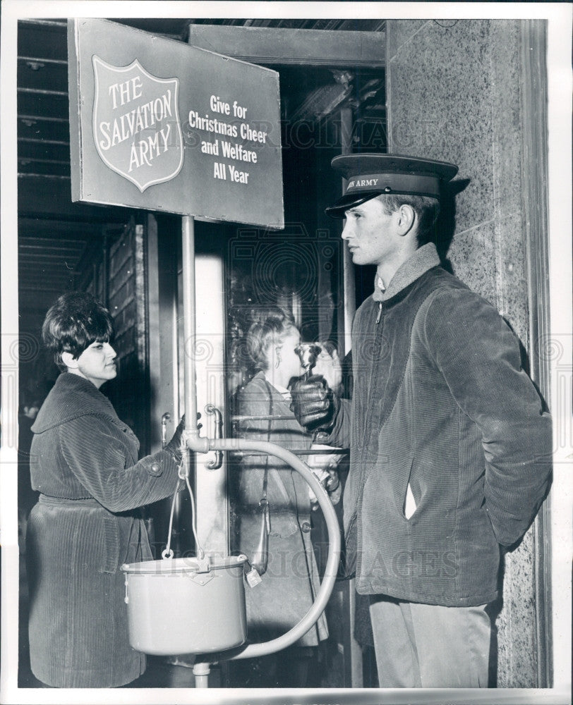 1965 Detroit Salvation Army David Smith Press Photo - Historic Images