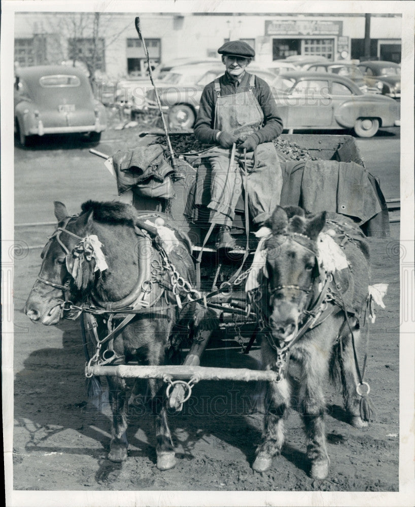 1954 Henry Smith HP Pony Coalwagon Press Photo - Historic Images