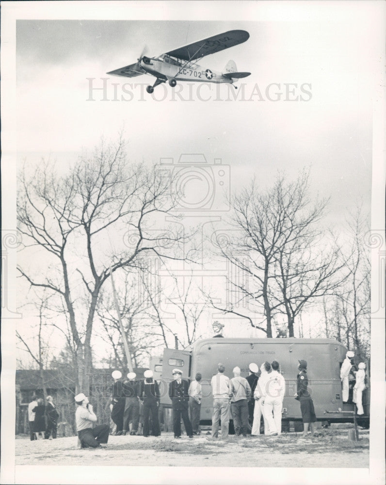 1949 Mount Misery Park NJ Flood Maneuvers Press Photo - Historic Images