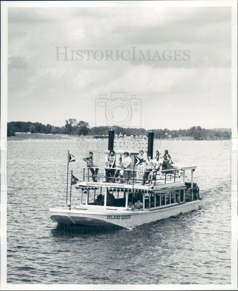 1959 Michigan Deshews Day Kensington Park Press Photo - Historic Images