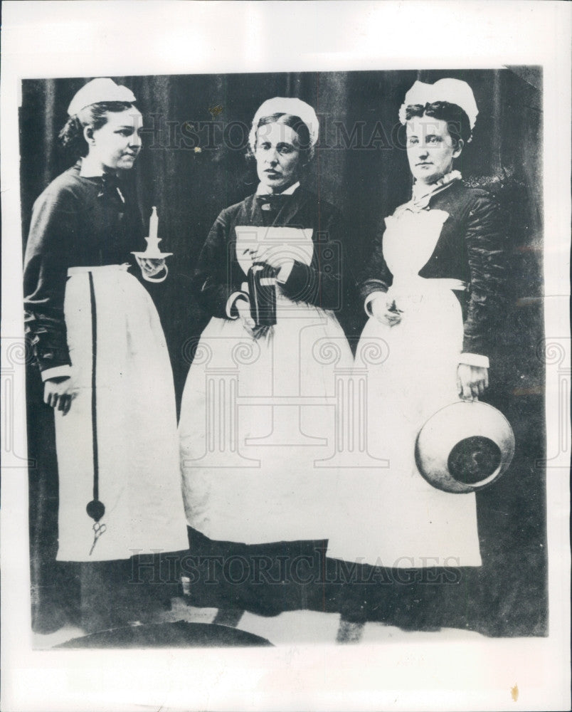 1948 Nurses of the 1800&#39;s Press Photo - Historic Images