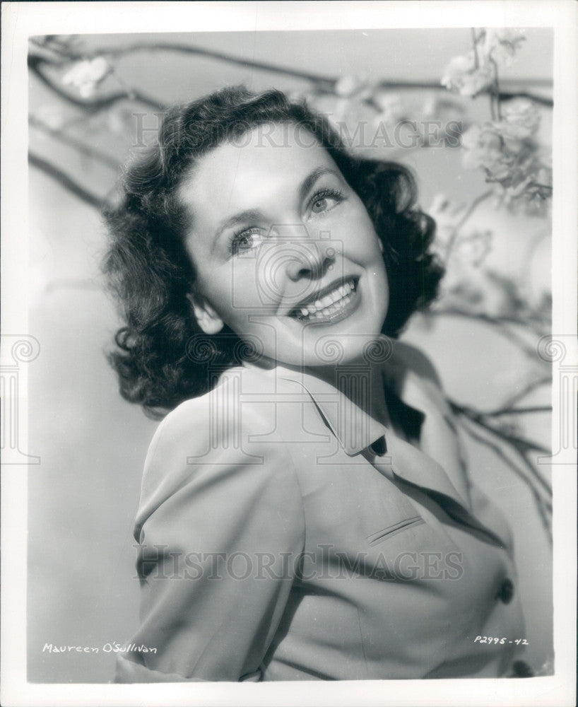 1958 Actress Maureen O&#39;Sullivan Press Photo - Historic Images