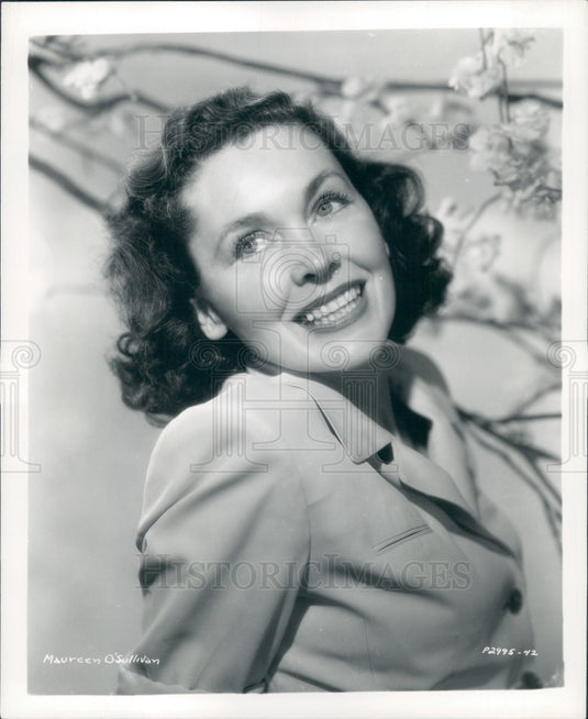 1958 Actress Maureen O'Sullivan Press Photo - Historic Images
