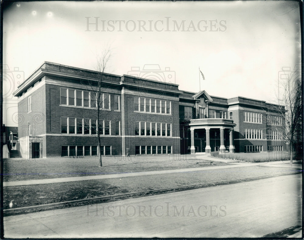 1935 Detroit Ferris School Press Photo - Historic Images
