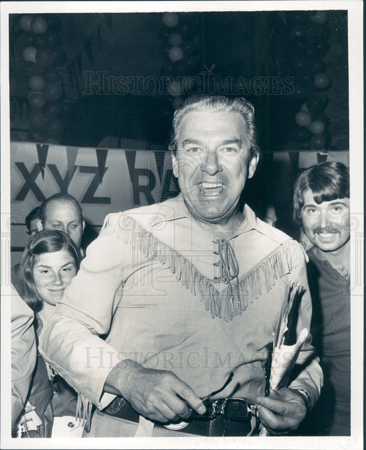 1971 The Howdy Doody Show Buffalo Bob Smith Press Photo - Historic Images