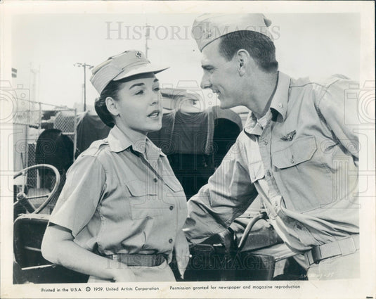 1960 Actor Dennis Weaver Press Photo - Historic Images