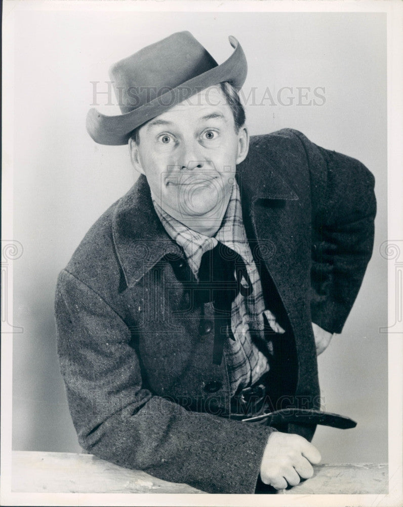 1957 Actor David Wayne Press Photo - Historic Images