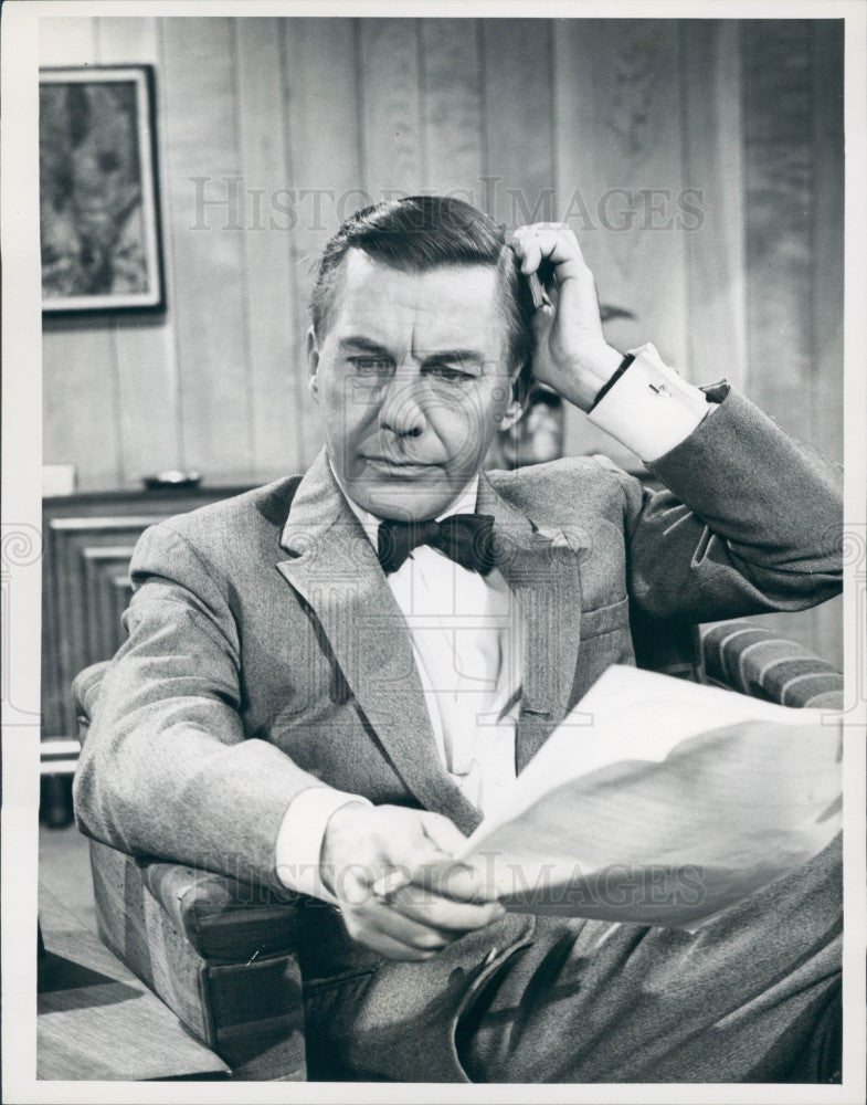 1960 Actor David Wayne Press Photo - Historic Images