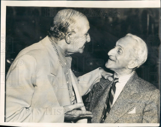 1937 Comedians Weber & Fields Press Photo - Historic Images
