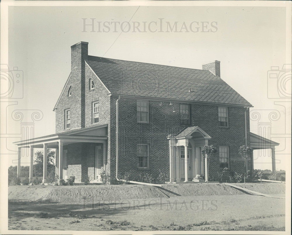 1929 Eaton Rapids MI VFW National Home Press Photo - Historic Images