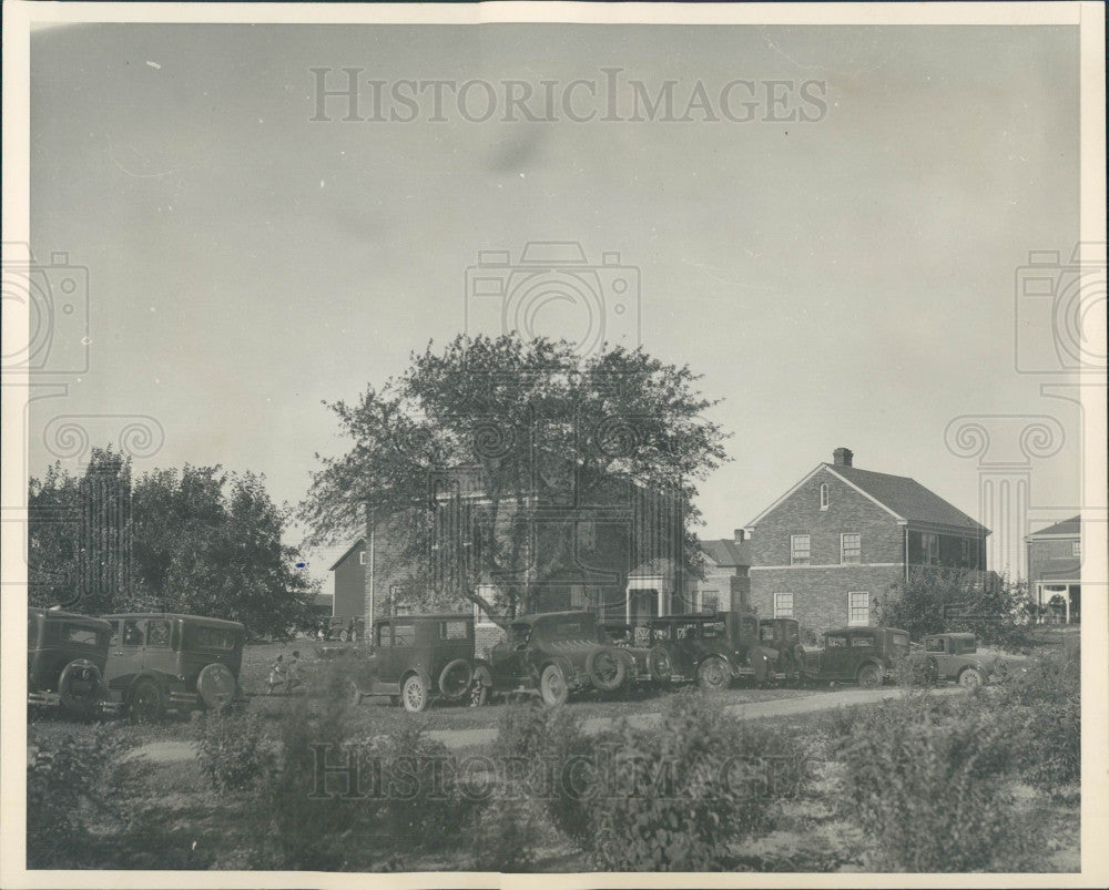 1929 Eaton Rapids MI VFW National Home Press Photo - Historic Images