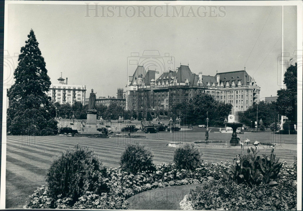 Undated Victoria BC Canada Press Photo - Historic Images