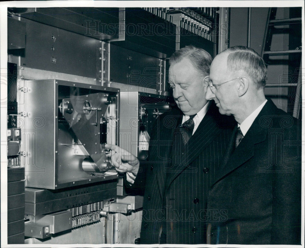 1940 Detroit Weather Bureau RecordingDevice Press Photo - Historic Images