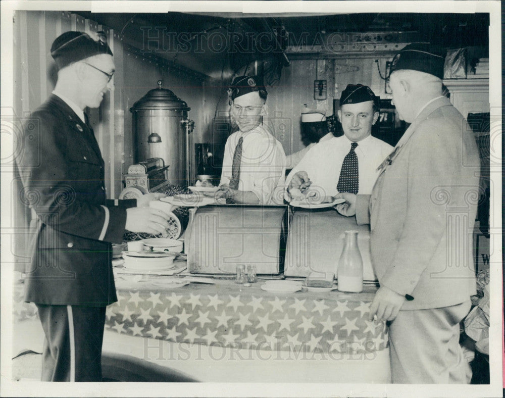 1932 Detroit MI American Legion Food Car Press Photo - Historic Images