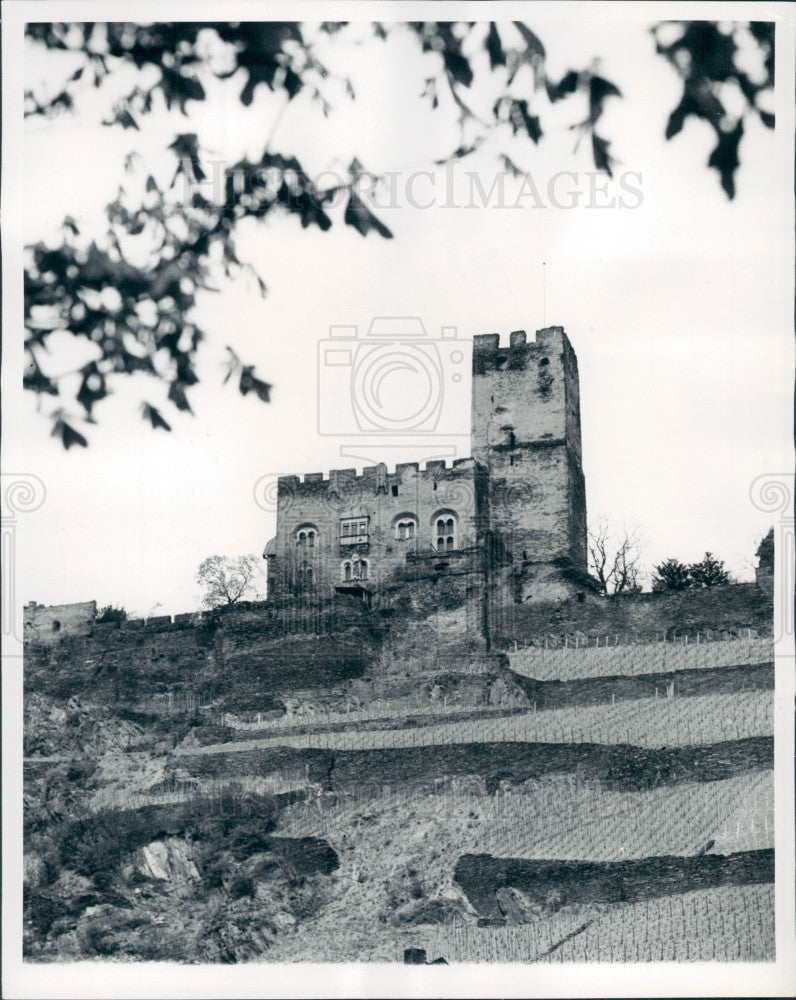 1950 Germany Castle Gothenfels Press Photo - Historic Images