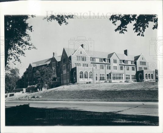1937 Michigan State Dormitory Press Photo - Historic Images