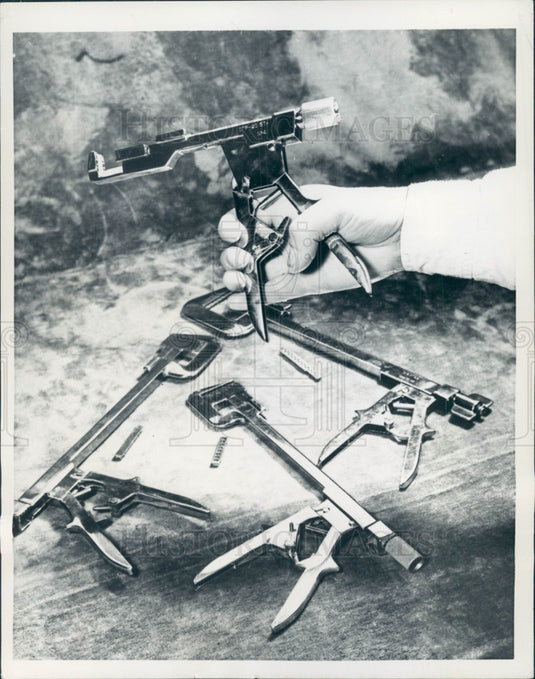 1958 Sewing Machine Human Body Press Photo - Historic Images