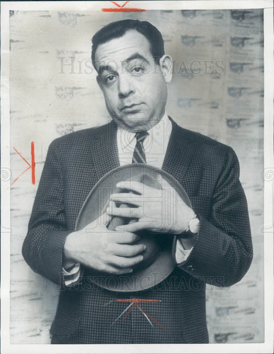 1960 Actor Tom Bosley Press Photo - Historic Images
