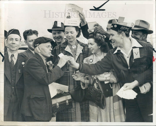 1942 Ford Motor UAW Elections Press Photo - Historic Images