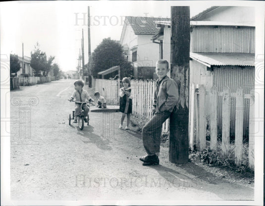 1967 US Army Japan Paddy Housing Japamer Press Photo - Historic Images