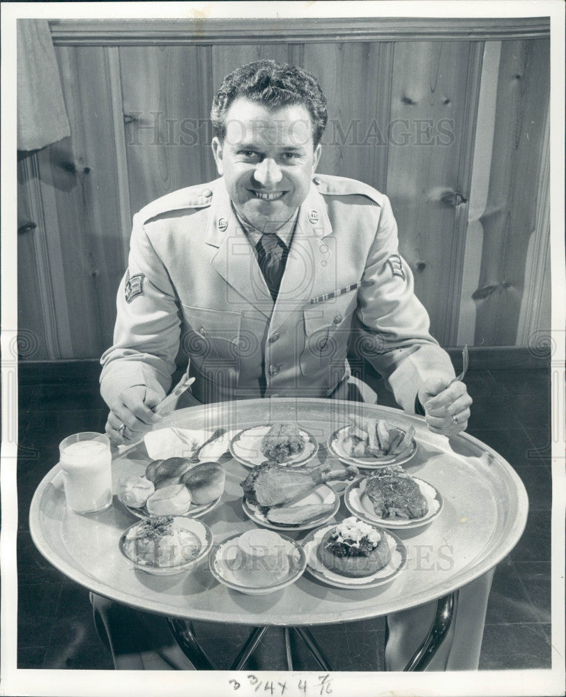 1960 US Army Most Liked Foods Press Photo - Historic Images