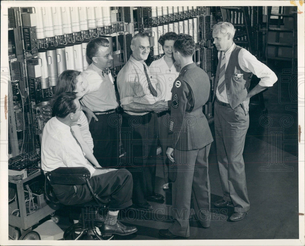 1945 Detroit MI William M. Donnelly Press Photo - Historic Images